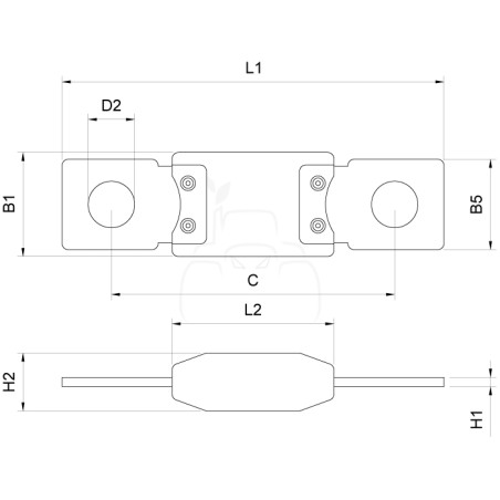 Fusible midival