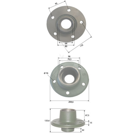 Buje de rueda