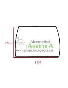 Cristal Delantero Fijo Tractores CNH, Fiat, Ford New Holland y Case IH 827x1154
