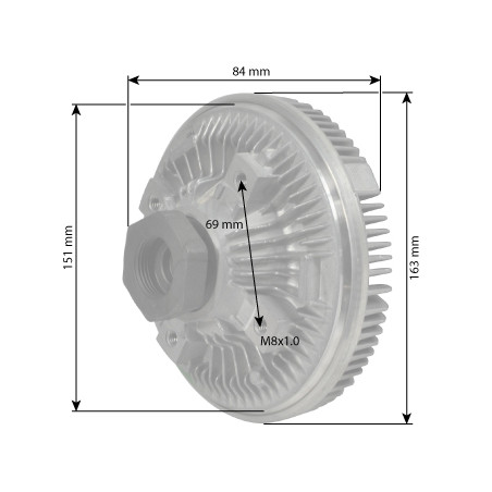 Ventilador viscoso