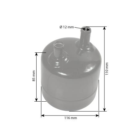 Depósito de aceite de dirección