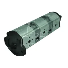 Bomba hidráulica triple