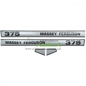 Juego de Pegatinas Massey Ferguson 375 - 3900321M92