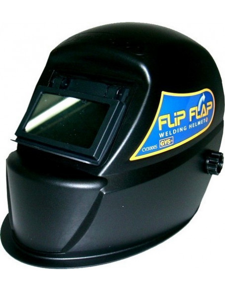 Casco soldador pantalla abatible