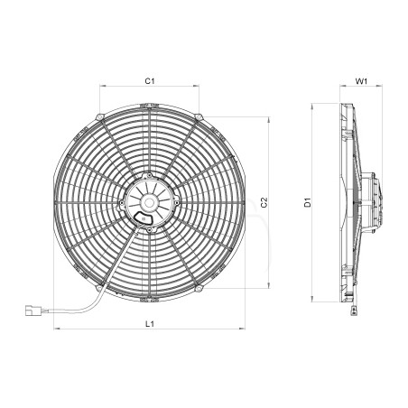 Ventilador de cabina