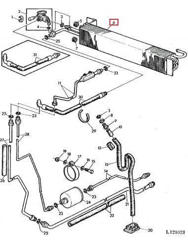 Evaporador Aire Acondicionado Tractores John Deere Series 40 y 50 Con Cabina SG2