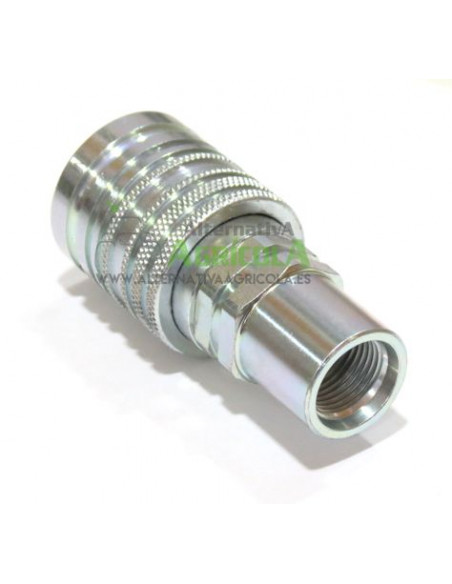 Enchufe rápido hembra push pull 3/4" JIC