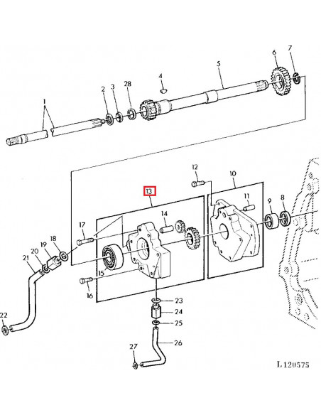 Bomba Elevadora de Presión Tractores John Deere Series Antiguas