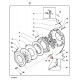 Disco de Embrague Principal Ø280 12z Tractores John Deere Serie 5000