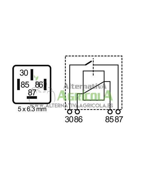 Relé Interruptor Para Pilotos y Faros
