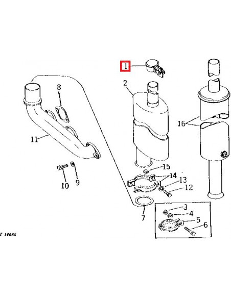 Tapa de Escape de 45mm para Tractores