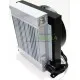 Radiador Sesino para  enfria hasta 150 Litros  aceite hidráulico con electroventilador 12V