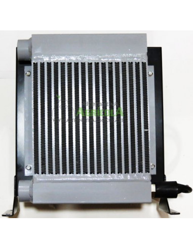Radiador Sesino para  enfria hasta 150 Litros  aceite hidráulico con electroventilador 12V