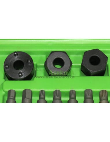 Kit Extractor de Poleas de Alternador 18 Piezas