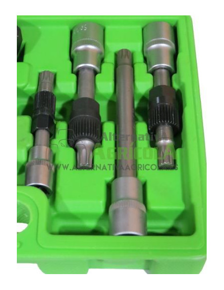 Kit Extractor de Poleas de Alternador 18 Piezas