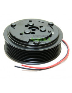 Polea embrague 8 canales para compresor Aire Acondionado tractores Fiat, Ford y New Holland