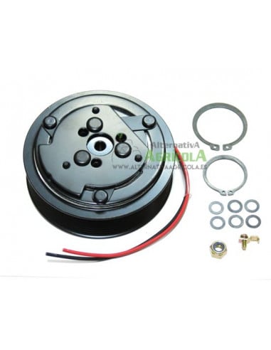 Polea embrague 8 canales para compresor Aire Acondionado tractores Fiat, Ford y New Holland