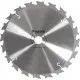Disco desbrozadora 20 dientes con plaquitas reforzadas  255 mm x 25.4mm