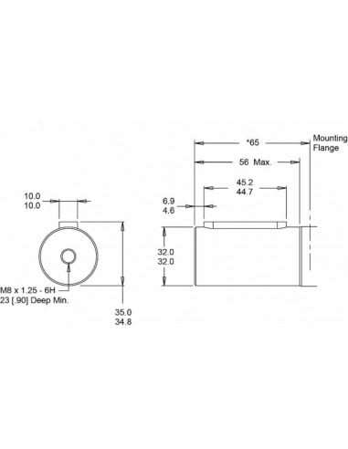 Motor hidráulico giro reforzado 160CC