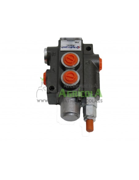 Distribuidor Hidráulico de 1 Palanca 3/8" doble efecto circuito abierto