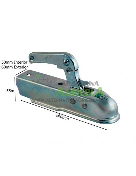Cabezal Remolque Reforzado 50mm 1300Kg