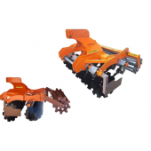 Gradas de discos rápidas con Rulo Packer