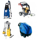 Hidrolimpiadoras eléctricas y motor de gasolina