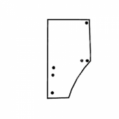 Cristal Puerta Izquierda