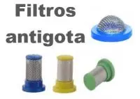 Filtros antigota y de casquete