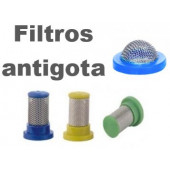 Filtros antigota y de casquete