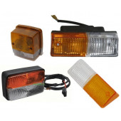 Pilotos delanteros , tulipas y soportes