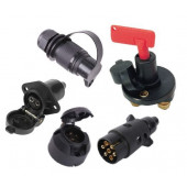 Conectores, enchufes, desconectadores